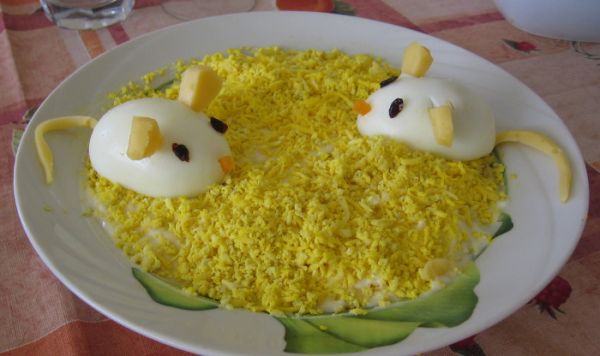 Salad “Mouse joy”