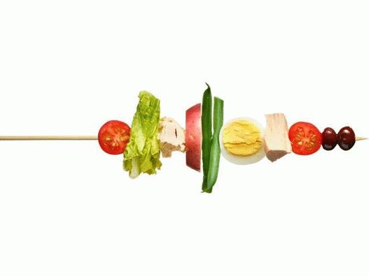 Nicoise salad with tuna