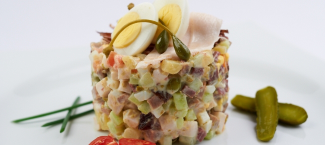 Beef Olivier Salad
