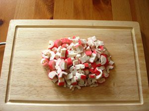 Salad “Clown Fish”