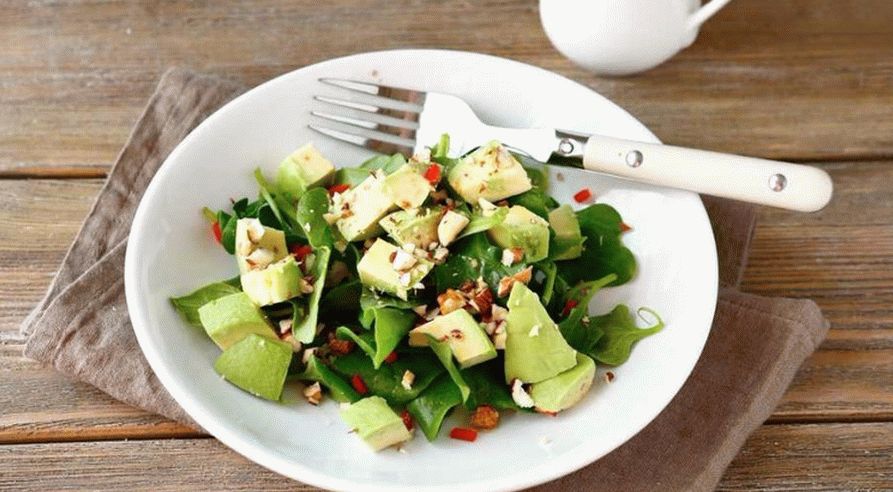 Cheese and Avocado Salad