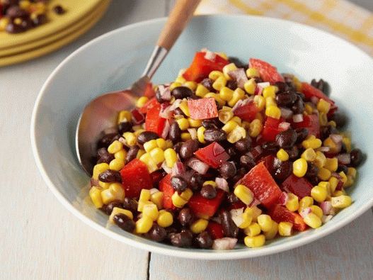 Photo Salad with beans and corn