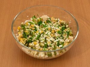 Krill salad