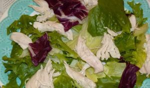 Omelette salad