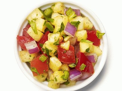 Photo Salsa with pineapple