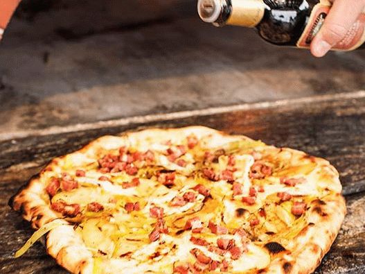 Photo The fastest pizza dough