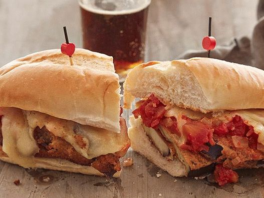 Photo Eggplant Sandwich
