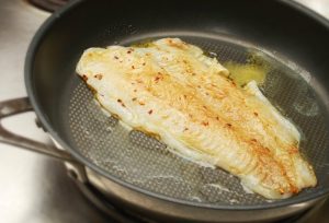 Cod sandwich