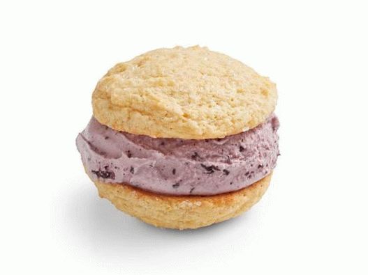 Photo Raspberry Ice Cream Sandwiches