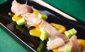 Whitefish fillet ceviche