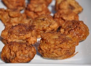 Champignons in batter