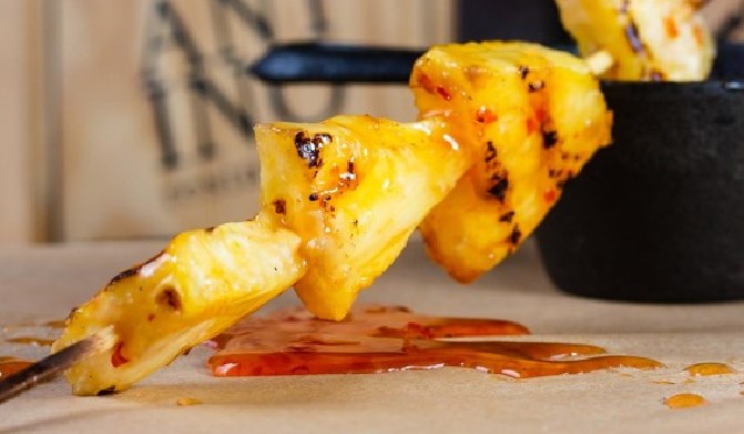 Pineapple skewers