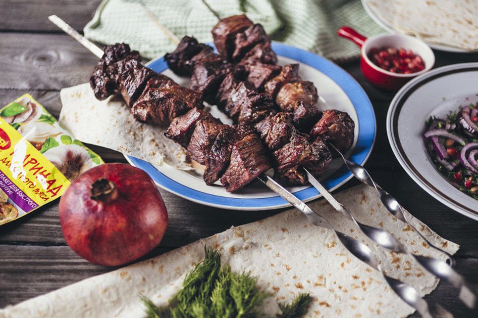 Beef skewers