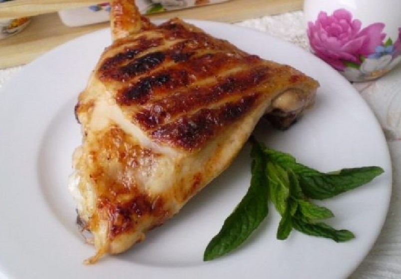 Chicken thigh skewers