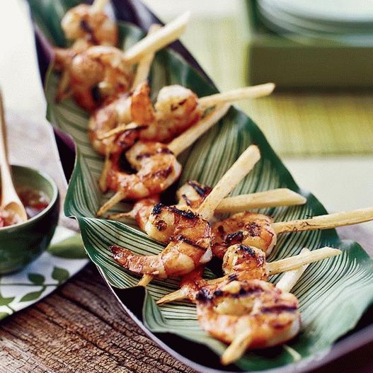 Photo of Pickled Shrimp Kebabs