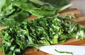 Chard cabbage soup