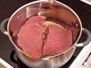 Sour cabbage cabbage soup