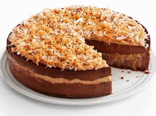 German Chocolate Cheesecake