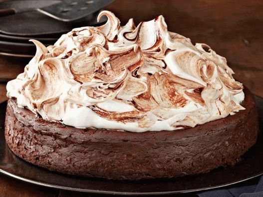 Lush chocolate cake without flour