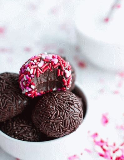 Photo Chocolate Truffles for Valentine's Day