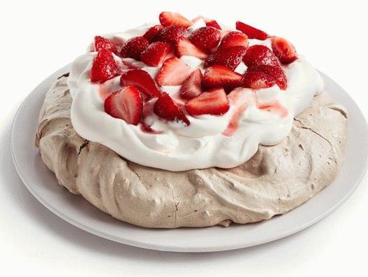 Photo Chocolate Meringue Cake