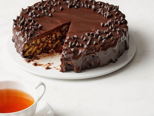 Photo of Chocolate Shortbread Cake without baking