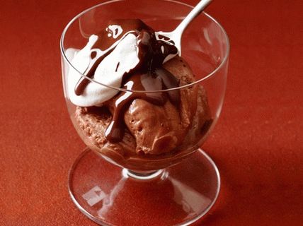 Photo Chocolate-chestnut mousse