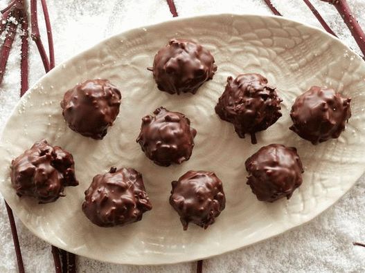 Photo Chocolate-coconut sweets