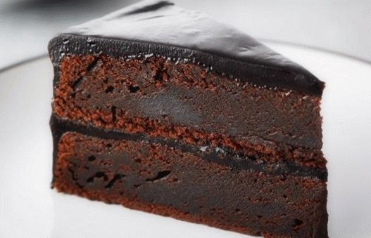 Photo Chocolate-beetroot cake