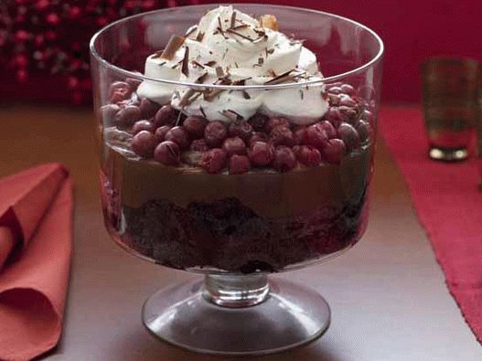 Photo Chocolate-cherry yoke