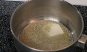 Spinach in cheese sauce