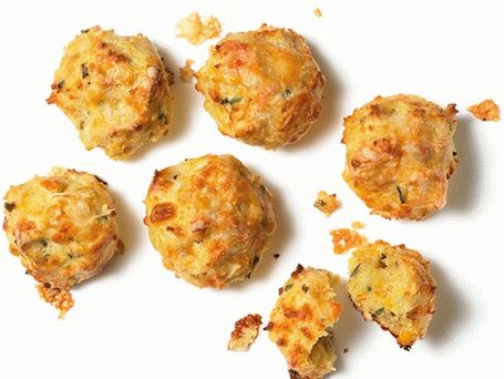 Photo Cheese balls with corn