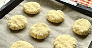 Cheese pancakes from the oven