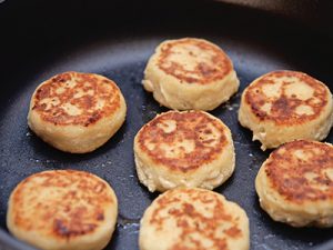 Cheesecakes with semolina