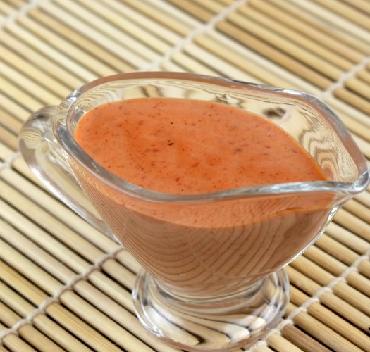Cheese and cognac sauce