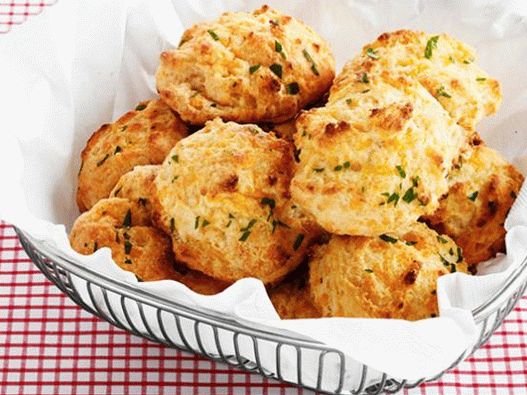 Photo Cheese Cookies with Garlic Butter