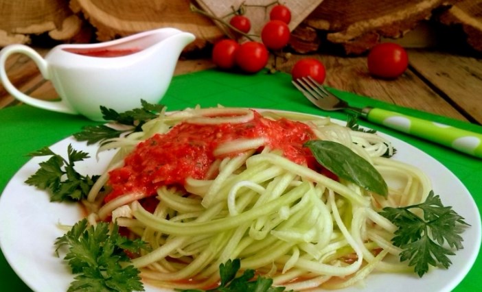 Raw Food Spaghetti