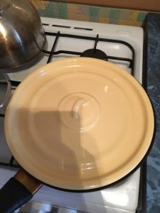 Mackerel in the pan