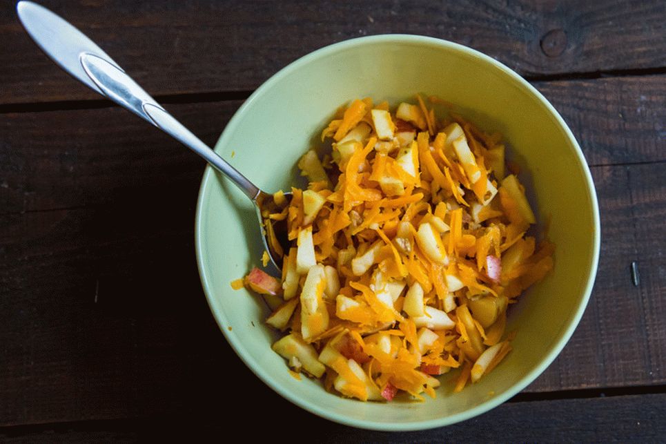 Sweet pumpkin for breakfast