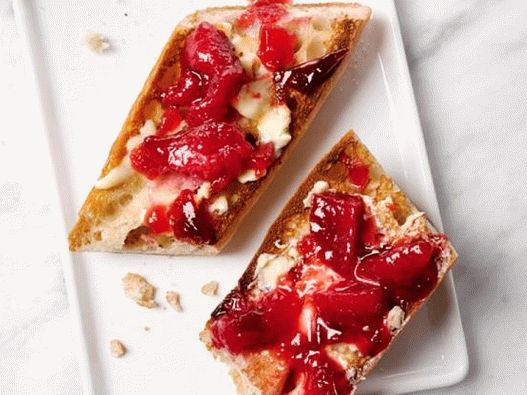 Photo Plum-vanilla jam