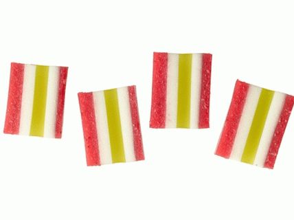 Photo of Puff pastry jelly from strawberries, lime and melon