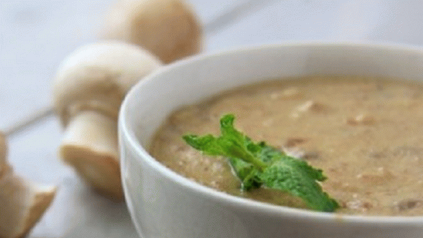 Sour cream and mushroom sauce