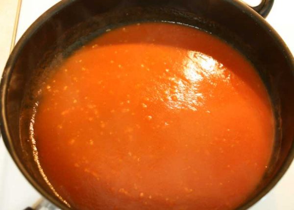 Sour Cream Tomato Sauce