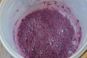 Mulberry smoothie
