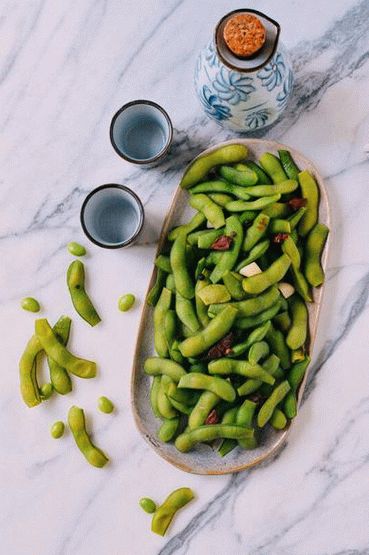 Photo Edamame Soybeans