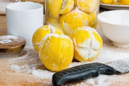Photo Salted Canned Lemons