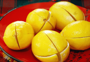 Salted lemons