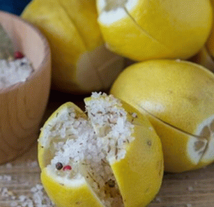 Salted lemons