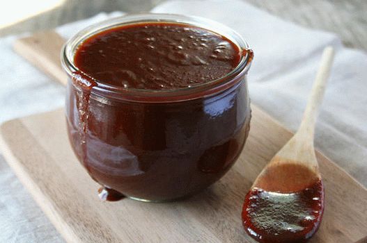Photo BBQ sauce at home
