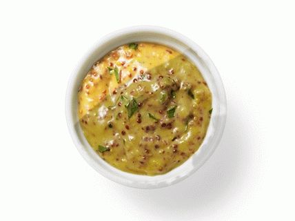 Photo Mustard sauce for meat